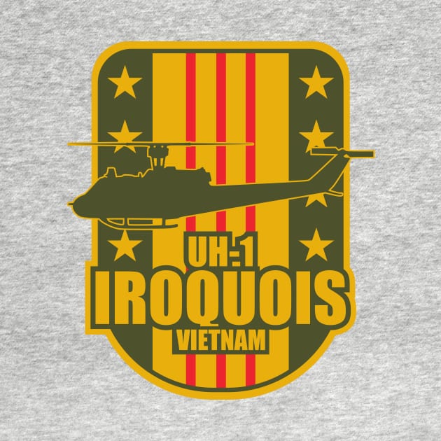 UH-1 Iroquois Vietnam by Firemission45